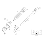 Krzyżak wału napędowego BMW E46 316 318 320 323 325 328 330 M3 - 32306752957
