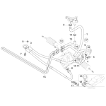 Przewód elastyczny ciśnieniowy ukł. kierowniczego wspomagania BMW E53 X5 3,0i M54 - 32416759774