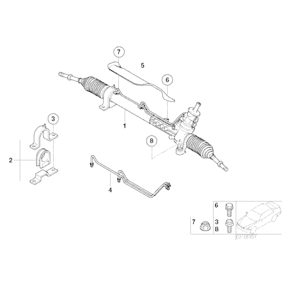 Przegub kulowy lewy - 32136761559