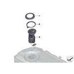 Pokrywka śruby pompy paliwa BMW E81 E87 E88 E82 E84 X1 E90 E91 E92 E93 MINI R60 R61 - 16116763852