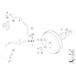Kolanko przewodu elastycznego BMW E85 Z4 2.2i 2.5i 3.0i M54 - 34336763992