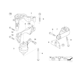 Wspornik mocowanie silnika MINI R50 One D - 22116764328