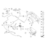 Przewód ciśnieniowy BMW E60 E61 E63 E64 525 530 535 545 540 550 630 645 650 630 - 37136764615
