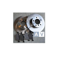 Tarcze hamulcowe + klocki przód BMW E36 E46 316 318 320 323 325 328