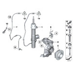 Piasta z łożyskiem, przód, tylko w połączeniu z - 31216765157