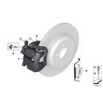 Zestaw naprawczy zaworu odpowietrznika BMW E81 E87 E90 F10 F12 F25 F45 F48 MINI G01 G05 G30 G20 - 34116768188