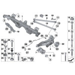 33326768724 Wahacz tył MINI R50 R52 R53 R55 R55N R56 R56N R57 R57N R58 R59 R60 R61 - 33326768724 - Części oryginalne BMW Łódź | Sklep internetowy BMW