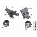 22116768852 Poduszka silnika prawa BMW E81 E87 E84 X1 E90 E91 E92 E93 116i 118i 120i 316i 318i 320i N45 N46 N43 - 22116768852 - Części oryginalne BMW Łódź | Sklep internetowy BMW