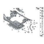 Sworzeń wahacza przód BMW E84 X1 E90 E91 E92 xdrive - 31126768988