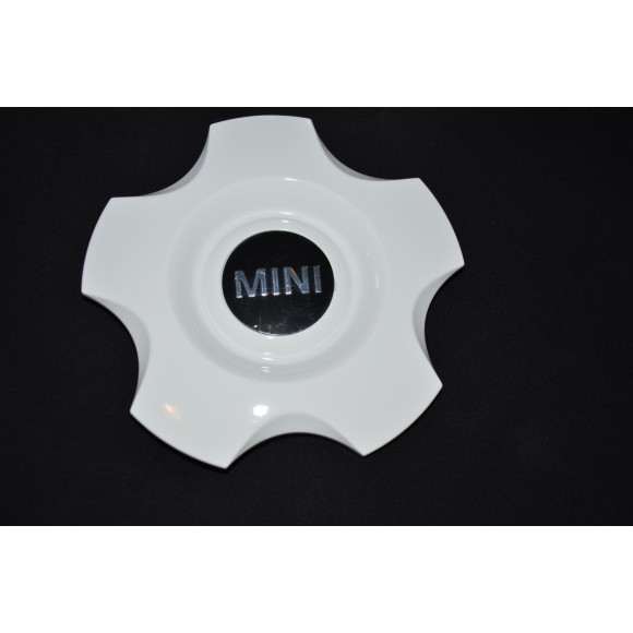 Osłona piasty kołpak kołpaczek biały MINI R50 R52 R53 R55 R56 R57 - 36136769756