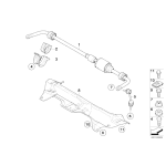 Guma stabilizatora tył BMW X5 X6 E70 E71 F15 F16 F85 F86 25dX 28iX 30dX 35dX 35iX 40dX 40eX 50iC M50dX - 37126771939
