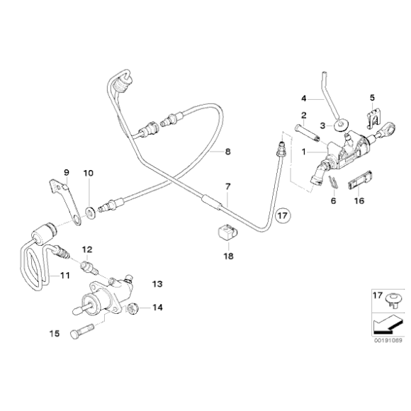 Wysprzęglik BMW E36 E34 E39 E60 E32 E38 X5 22,2mm - 21526775924