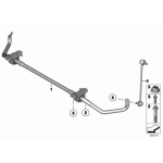 Łącznik stabilizatora przód BMW F01 F06 F07 F10 F12 F13 F11 640 650 518 520 525 528 530 535 550 730 740 750 760 - 31356777319