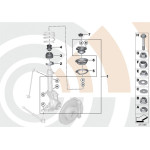 Podkładka sprężyny górna BMW E30 E32 E34 E36 E83 X3 MINI R50 R52 R53 R55 R56 R57 R60 Z1 Z3 - 31331128523