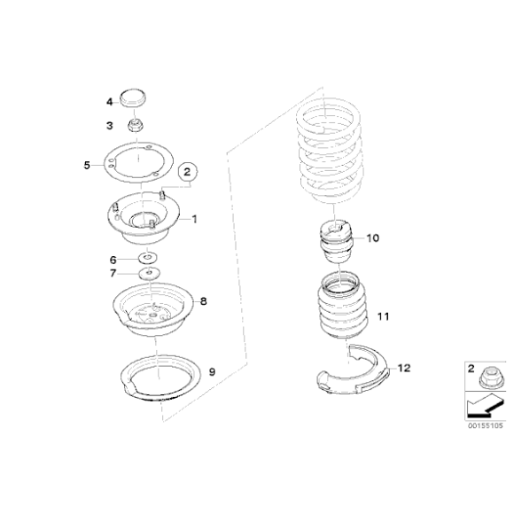 Oryginał BMW - 31336764085
