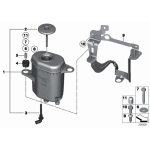 Pokrywka zbiorniczka ukł. kierowniczego BMW F01 F02 F04 F06 F07 F10 F11 F12 F13 - 32416784079