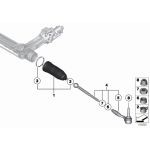 Końcówka drążka kierowniczego prawy BMW F01 F06 F07 F10 F11 F12 F13 640 650 M6 520 523 525 528 530 535 550 M550 - 32106784796