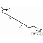 Dysza spryskiwacza lewa BMW F07 F10 F11 520 523 525 528 530 535 550 M550 - 61677377667