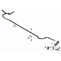 Dysza spryskiwacza lewa BMW F07 F10 F11 520 523 525 528 530 535 550 M550 - 61677377667