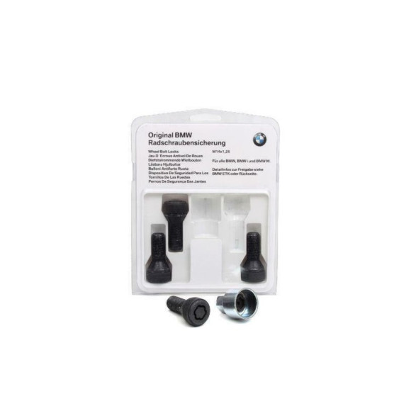 Zestaw śrub zabezpieczających koła BMW E70 E71 F01 F07 F10 F11 F12 F13 F15 F20 F21 F30 F31 F32 F34 F40 F48 G01 G11 G20 G30 - 361