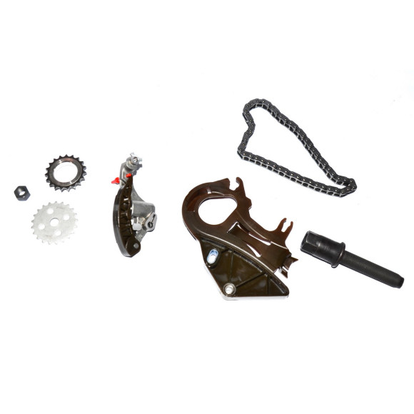 Zestaw rozrządu pompy oleju łańcuch szyny BMW E46 E90 E87 E81 E91 X3 316 318 320 116 118 120 E60 520 - 11277500502