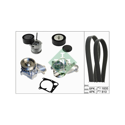 Zestaw paska micro BMW E90 E87 E91 E92 318d 320d 325d 330d 335d 118d 120d M57N M47N - 11287790450