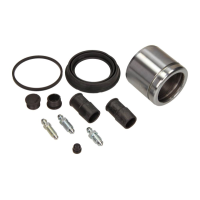 Zestaw naprawczy zacisku z tłoczkiem przód BMW E70 E71 F15 F16 F26 X5 X6 - 34116776784