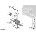 11658596433 Zestaw naprawczy turbosprężarki BMW F20 F21 F25 F26 X3 X4 F30 F31 F34 F36 G01 G02 G30 G31 - 11658596433 - Części oryginalne BMW Łódź | Sklep internetowy BMW