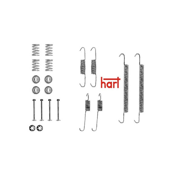 Zestaw naprawczy szczęk hamulcowych bęben BMW E36 - 34219067128