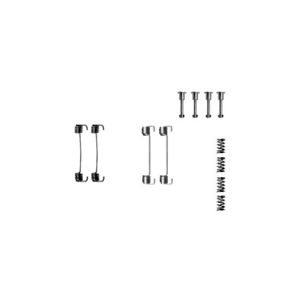 Zestaw naprawczy szczęk BMW E30 316i 318i 318is 320i 324td 325i 325e E21 323i - 34419064266