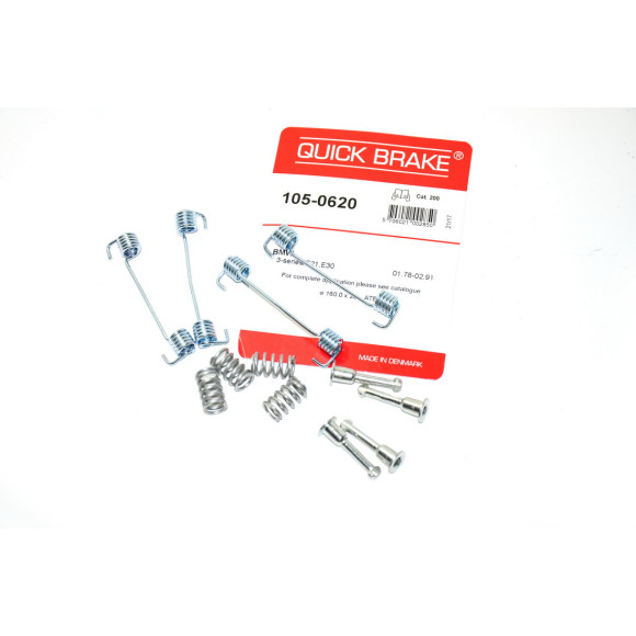 Zestaw montażowy szczęk ham. ręcznego BMW E30 316i 318i 318is 320i 323i 325i 324td - 34211154448