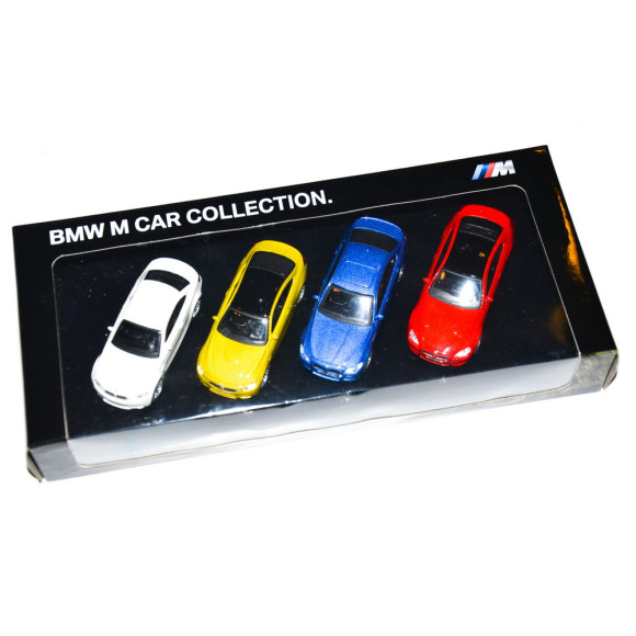 Zestaw miniatur BMW M Car Collection M1 M2 M3 M4 M5 M6 M8 - 80452365554