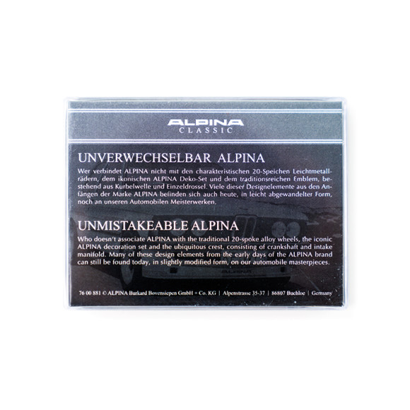 Zestaw magnesów ALPINA CLASSIC Heritage" - 7600881