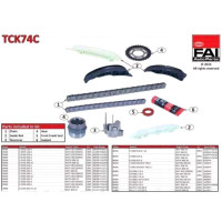 Zestaw łańcucha rozrządu kompletny BMW E46 E60 X5 E63 X3 E90 E87 E91 1,8d 2,0d 2,5d 3,0d 3,5d - 11318506869