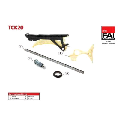 Zestaw łańcucha rozrządu BMW E46 E65 E81 E87 E90 F20 F30 Mini 316 760 114 118 One - 11311439853