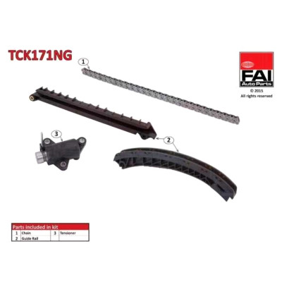 Zestaw łańcucha rozrządu BMW E34 E36 E46 Z3 518i 316i 318i M43 - 11311734392