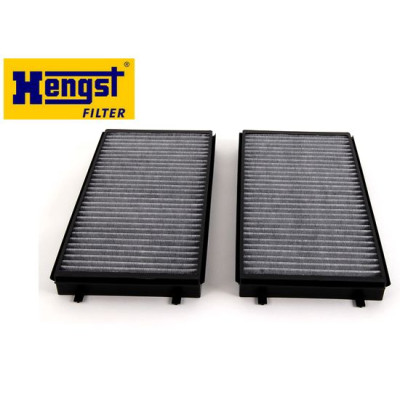 Zestaw filtrów kabinowych węglowych BMW E65 730 735 740 745 750 760 - 64116921019