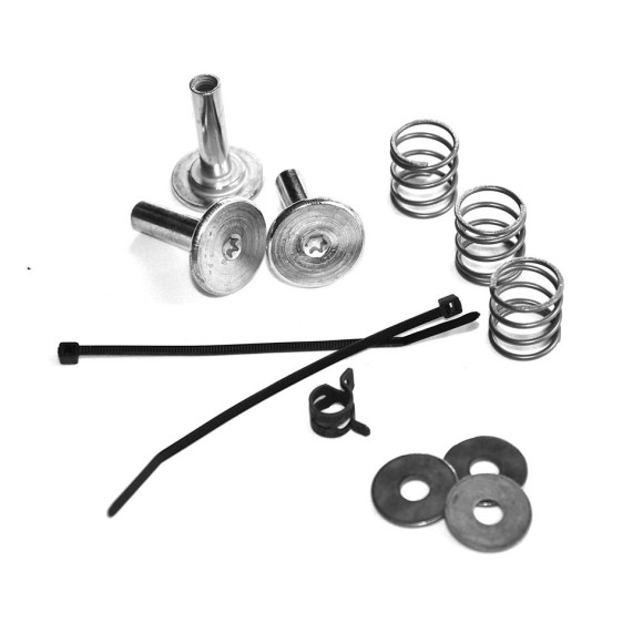 Zestaw części mocujących poduszkę pneumatyczną BMW E61 520 523 525 530 535 545 550 - 37206793219