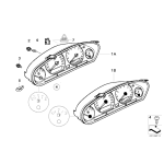 Zegary wskaźniki BMW E36 M3 - 62112497713
