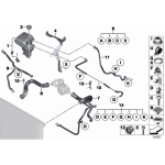 17137543003 Zbiornik wyrównawczy płynu chłodzącego BMW E65 E66 730i 735i 740i 745i 750i 760i - 17137543003 - Części oryginalne BMW Łódź | Sklep internetowy BMW