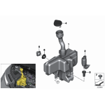 61667381592 Zbiornik płynu do spryskiwaczy BMW I01 I01N i3 i3s 60Ah 94Ah - 61667381592 - Części oryginalne BMW Łódź | Sklep internetowy BMW