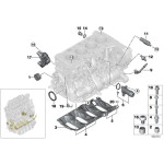Zawór zwrotny podciśnienie BMW F10 F11 F20 F21 F22 F23 F25 F30 F31 F39 F45 F46 F48 MINI F54 F55 F56 F57 F60 G01 G02 F11 G30 G31 