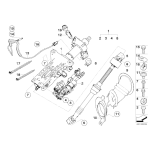 Wkład zamka stacyjka kodowany pod VIN BMW E60 E61 E63 E64 - 32306763310