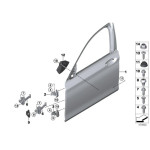 Zawias drzwi dolny prawy BMW F90 F91 G01 G02 G05 G06 G07 G11 G12 G14 G15 G29 G30 G31 G32 - 41517420090