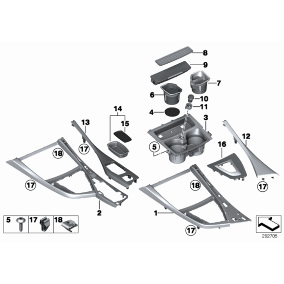 Zaślepka gniazdka zapalniczki BMW E30 E36 E46 E90 F30 E39 E60 F10 G30 E38 E65 F01 X5 X6 X3 X1 E87 F20 - 61349316116