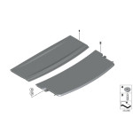 51497396721 Zaczep półki tylnej czarny BMW F34 F34N F36 F36N - 51497396721 - Części oryginalne BMW Łódź | Sklep internetowy BMW