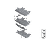 51757290659 Wygłuszenie maski silnika BMW F15 F16 25d 30d 35d 35i 40d 50i 50d - 51757290659 - Części oryginalne BMW Łódź | Sklep internetowy BMW