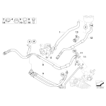 Pierścień uszczelniający BMW E30 E36 E90 E60 E39 X3 X5 E38 - 32411093596