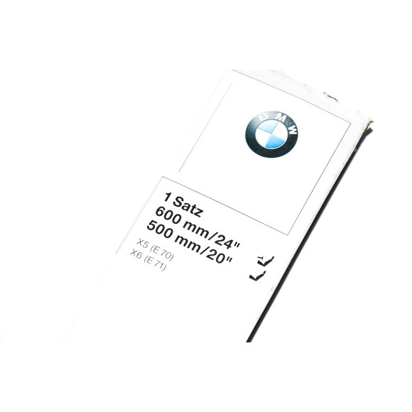 Wycieraczki przód BMW E70 E71 X5 X6 30dX 35dX 35iX 40dX 40iX 50iX M50dX - 61610038893