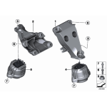 Wspornik silnika prawy BMW F22 F23 F30 F31 F32 F33 F34 F36 - 22116857560